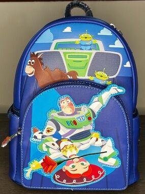 Loungefly Toy Story Buzz & Jessie Mini Backpack NWT Disney Pixar Bag